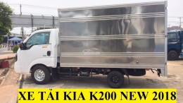 Bán xe tải nhẹ Thaco kia k200, new 2018 xe tải kia euro 4, hỗ trợ trả góp