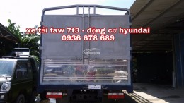 Xe tải Faw Hyundai 7,3 tấn, thùng dài 6m25,giá rẻ nhất thị trường