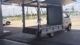 Bán xe tải nhẹ dongben 850kg thùng cánh dơi * hỗ trợ trả góp 70%, thời gian vay lên đến 5 năm, xe dongben 850kg tại kiên giang