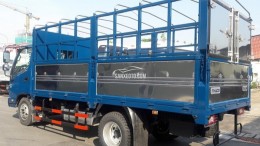 bán xe tải thaco máy điện ollin 350 2018 thùng 4,3m tải 2,15 tấn máy lạnh cabin
