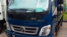 bán xe tải Thaco Ollin 360 máy cơ 2,15 tấn thùng dài 4,25m có máy lạnh cabin