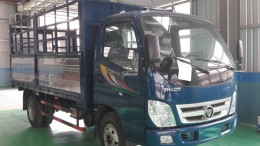 bán xe tải máy cơ công nghệ ISUZU Ollin 500B thùng mui bạt 4,9 tấn