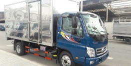 bán xe thùng kín thaco ollin 360 2,15 tấn động cơ công nghệ ISUZU