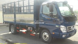 bán xe thaco tải ollin 350 thùng mui bạt 2,15 tấn, máy lạnh cabin