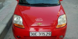 Cần bán xe Spark 2009 màu đỏ biển hà nội số sàn
