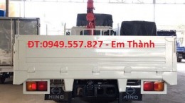 Bán xe tải Hino cẩu 6t/7t thùng 6m1, Có bán trả góp, Lãi suất thấp, Đại Lý Ôtô Tây Đô