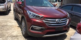 Hyundai SantaFe Xăng 2.4 Full Đỏ