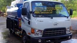 Xe bồn xăng dầu Hyundai 8 khối,Xitec Hyundai 8000lit đóng theo tiêu chuẩn Petrolimex