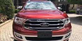 Ford Everest 2018 2.0L Single Turbo đủ màu giao xe ngay vào tháng 9