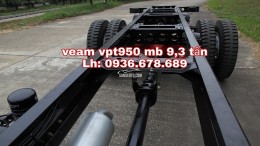 Xe tải veam vpt950 tải trọng 9,3 tấn, thùng dài 7m6, xe Euro 4, hỗ trợ trả góp