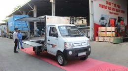 Xe tải DongBen 770Kg thùng cánh dơi hỗ trợ vay vốn cao lên đến 90%