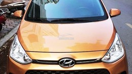 xe Hyundai I10 1.2AT màu Vàng Đồng