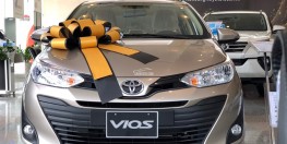 Chỉ cần 145 triệu nhận ngay Toyota Vios 1.5E CVT 2018, Góp 6**tr/tháng, Tặng BHVC