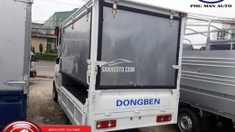 Xe tải nhẹ Dongben thùng cánh dơi dài 2m4-Tải trọng 770kg.