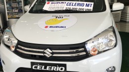Bán Xe Suzuki Celerio 2018, màu trắng, giao xe ngay 