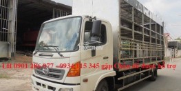 Xe tải Hino FC9JL TA thùng 6m6 thùng chở xe máy/chở được 32 xe/giá tốt/trả góp 70%/thủ tục đơn giản
