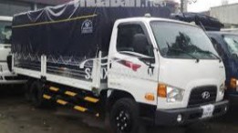 Bán xe Huyndai New Mighty 110S đời 2018, thùng mui bạt, khuyến mãi giảm 30 triệu đồng