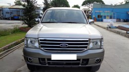 Cần bán xe Ford Everest 2006 máy dầu số sàn, màu xám ghi