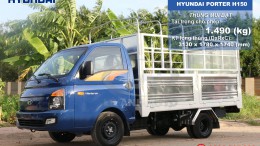 Chỉ với 100TR bạn sẽ sở hữu ngay xe Hyundai Porter H150 + NHIỀU ƯU ĐÃI KHÙNG DỊP CUỐI NĂM.