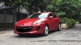 Bán xe Mazda 3 1.6 năm sản xuất 2012, màu đỏ, nhập khẩu nguyên chiếc