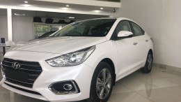 Bán ô tô Hyundai Accent 1.4 AT 2018 đời 2018, màu trắng, 425tr, có giao ngay