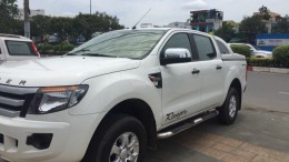 Bán Ford Ranger XLT 2014 tự động 2 cầu máy dầu màu trắng xe cực ngầu nhé