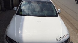 Bán Audi A4-2010, màu trắng lên cản độ RS4, nhập khẩu