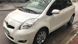 Bán Toyota Yaris 2010  tự động nhập nhật màu trắng tuyệt.