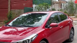 Bán Kia Cerato 2018 đk 2019 tự động Đỏ xe mới mua.