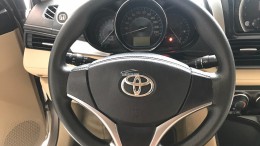 Bán Toyota Vios 1.5E MT đời 2017, màu nâu vàng. Xe Tuyển Siêu Lướt
