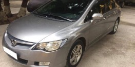 Cần bán xe Honda Civic 2.0AT 2008 màu xám bạc
