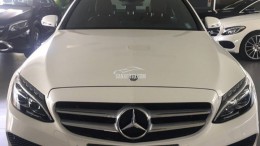 Mercedes-Benz C300 2017 (trắng) siêu lướt nhẹ NỘI THẤT ĐỎ chính hãng đã qua sử dụng