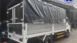 Xe tải ISUZU 3t49 thùng 4m4 hỗ trợ trả góp.