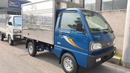 Xe tải Thaco Towner 800 - Thùng Kín tải trọng 850kg - Thùng Mui Bạt tải trọng 900kg - Thùng Lửng tải trọng 990kg