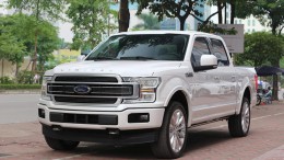 Giao ngay Ford F150 Limited model 2020, màu trắng, nhập Mỹ mới 100%, giá cắt lỗ