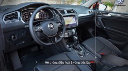 Volkswagen Tiguan Luxury nhập khẩu nguyên chiếc, hỗ trợ trả góp 0% kèm tặng lệ phí trước bạ.