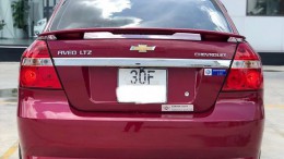 Cần bán Chevrolet Aveo 1.4L AT đời 2018, màu đỏ, giá chỉ 335 triệu, xe đẹp nguyên zin
