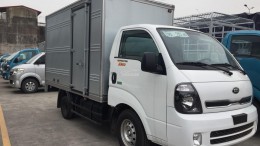 Xe tải thùng kín / Động cơ Hàn Quốc nhập khẩu  / tải trọng 1.9 tấn