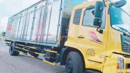 Xe tải chuyên chở cấu kiện điện tử | Dongfeng B180 thùng dài 9M5