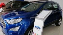 Bán xe Ford Ecosport Titanium 2020 AT màu xanh giao ngay
