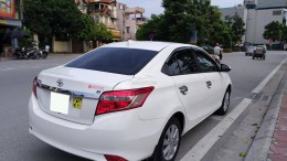 Cần Bán Toyota Vios Bản G , số tự động , đời 2018 , màu trắng 