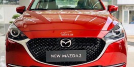 Bán xe New Mazda 2 Luxury màu Đỏ tại Phố Nối Hưng Yên