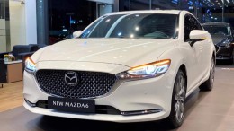 Bán New Mazda 6 Premium màu trắng giao ngay tại Phố Nối Hưng Yên