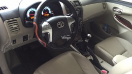 Toyota Corolla Altis 1.8G MT cuối 2013, số tay, màu đen. 1 chủ 
