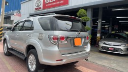 Cần bán xe TOYOTA FORTUNER 2.7V AT4x2 màu bạc 2013 chính hãng Toyota Sure