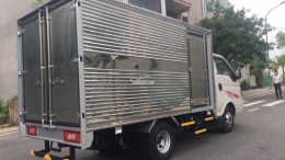 xe tải jac x150 thùng kín hỗ trợ góp, bảo hành 5 năm
