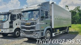Xe tải nhập khẩu nguyên chiếc Jac a5 thùng kín 9m5 hỗ trợ góp