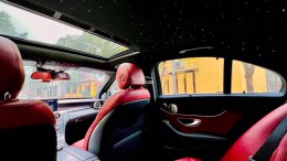 C250 AMG Black nội thất đỏ sản xuất 2015