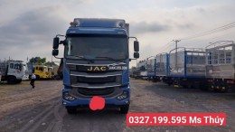 Xe tải Jac A5 thùng kín container lòng thùng rộng 2 mét 4 2021