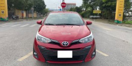 Toyota Vios 1.5G, đời cuối 2018 form mới 2019, màu đỏ, tự động, 1 chủ